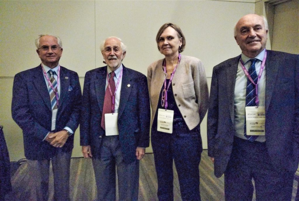 From Left to Right: Santo Nicosia, Stephen Geller, Susan Lester and Gaetano Thiene.